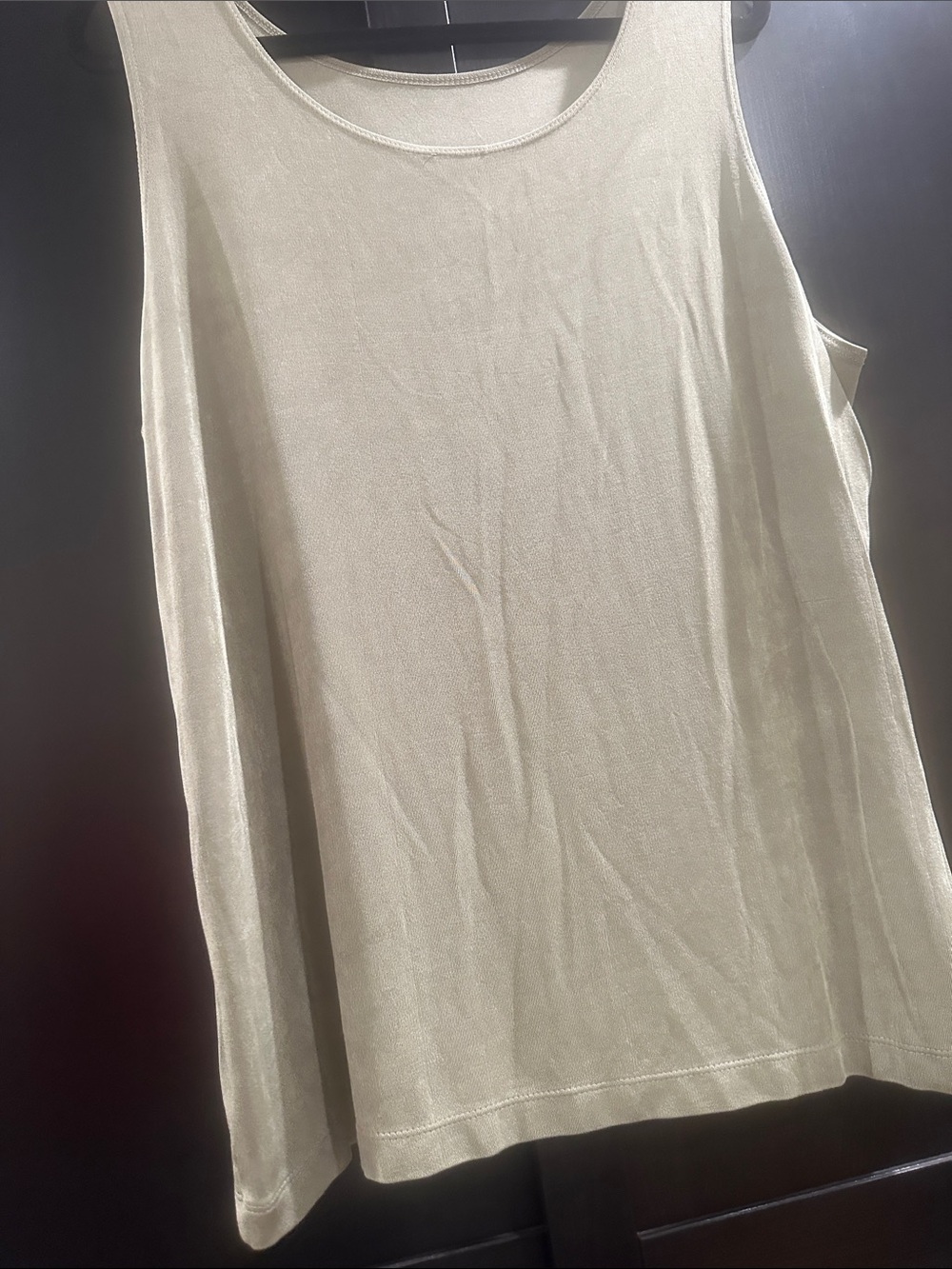 Chico's Light Sage Scoop Neck Tank Top - Picture 5 of 5